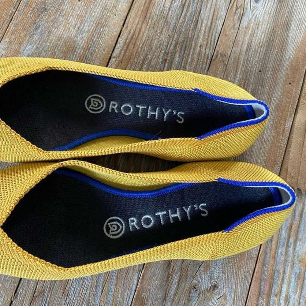 Yellow Rothys the Point Flats - image 5