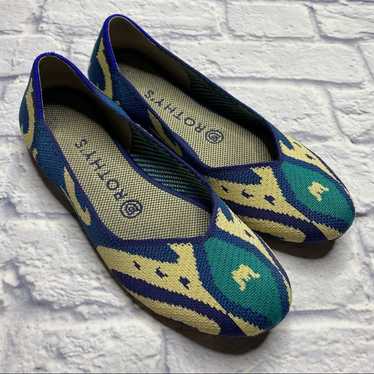 Rothys The Flat in Moroccan Blue, Rare