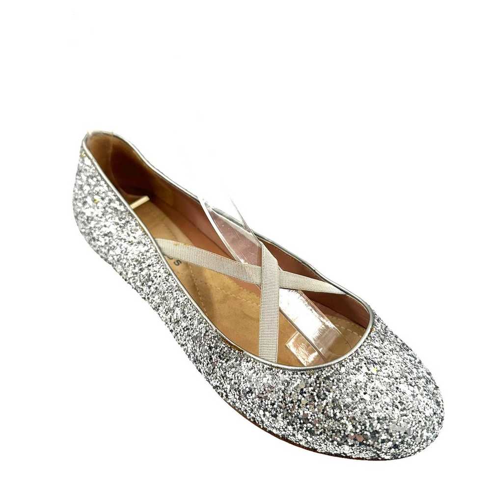 Marc Jacobs Glitter Accents Ballet Flats in gold/… - image 7