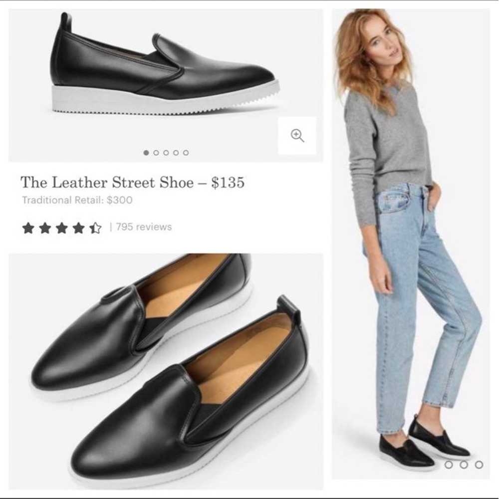 Everlane leather street pointy shoes - image 1