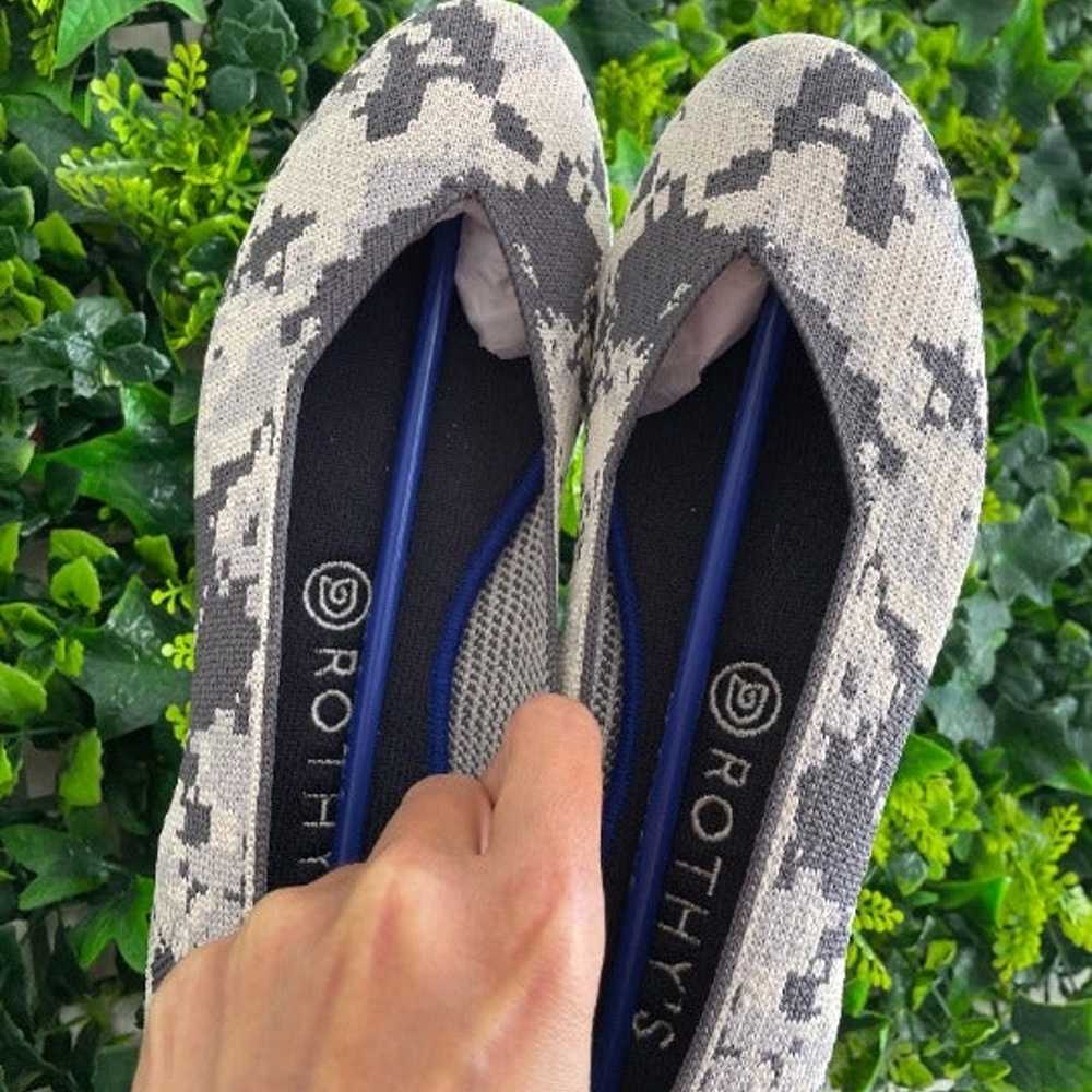 NWT Rothys Ash Camo Flats Size 9 - image 3