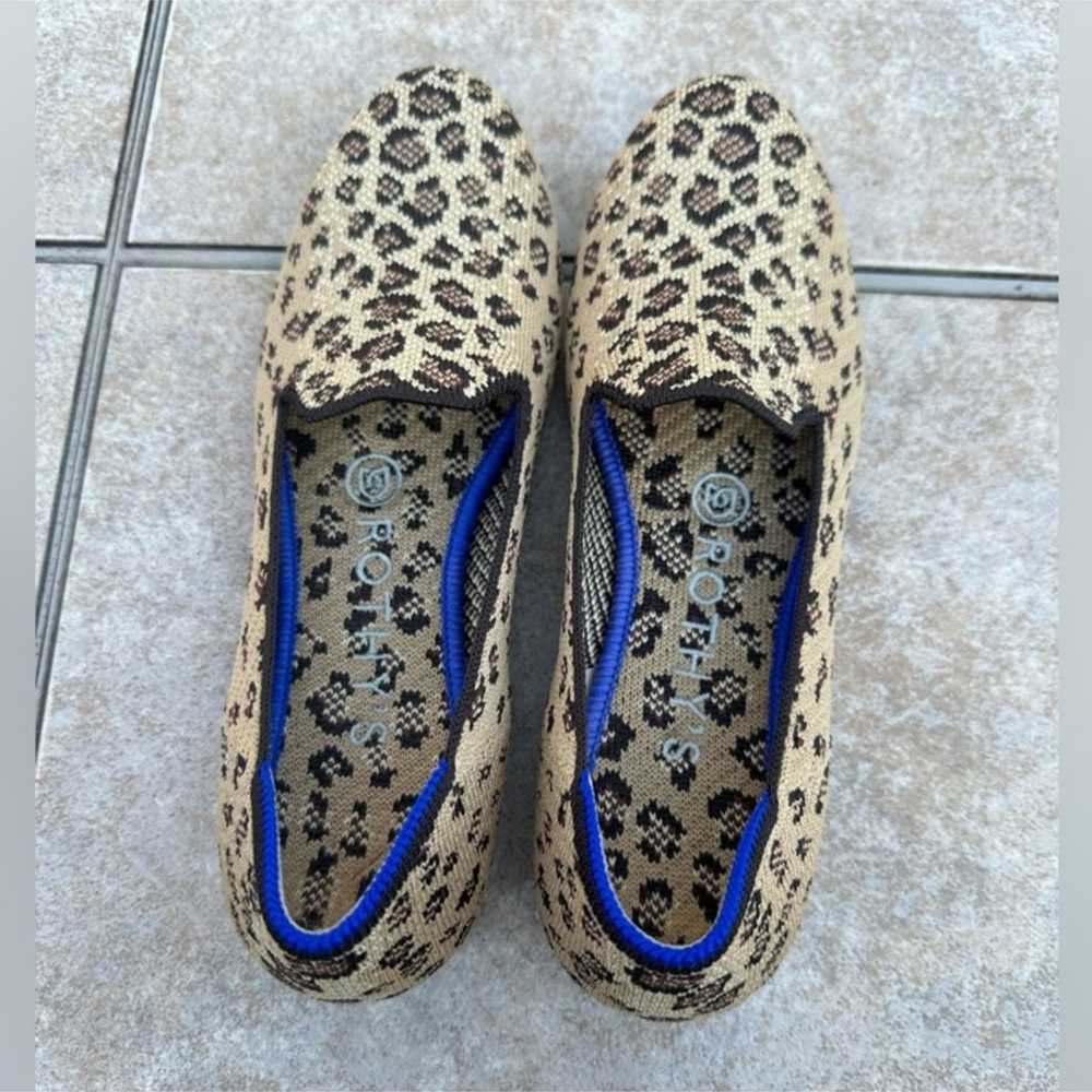 Rothy's Leopard Animal Print Loafer Size 6 - image 10