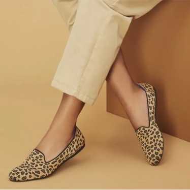 Rothy's Leopard Animal Print Loafer Size 6 - image 1