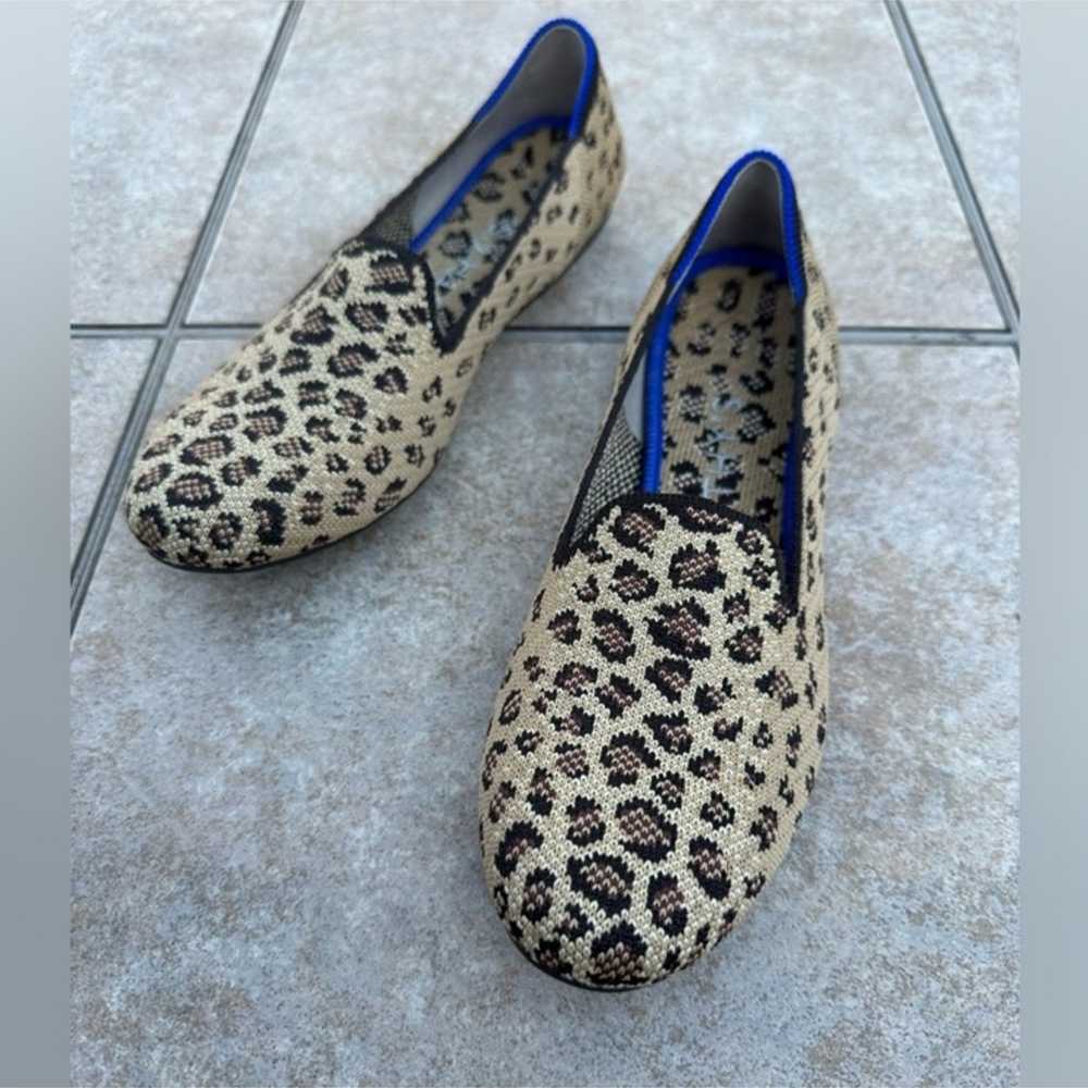 Rothy's Leopard Animal Print Loafer Size 6 - image 3