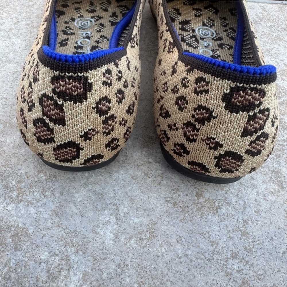 Rothy's Leopard Animal Print Loafer Size 6 - image 5