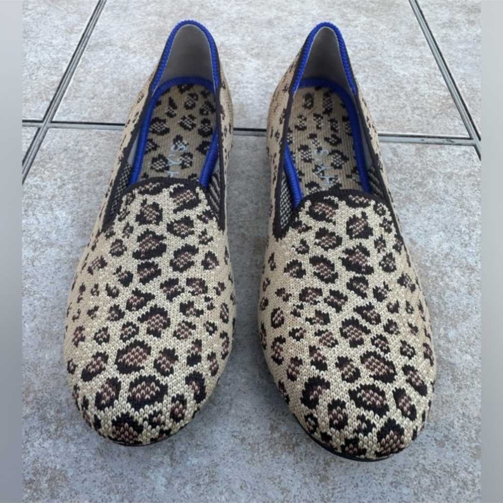 Rothy's Leopard Animal Print Loafer Size 6 - image 9