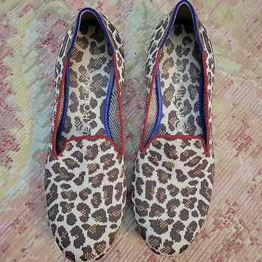 rothys loafer animal spot print size 9 - image 1