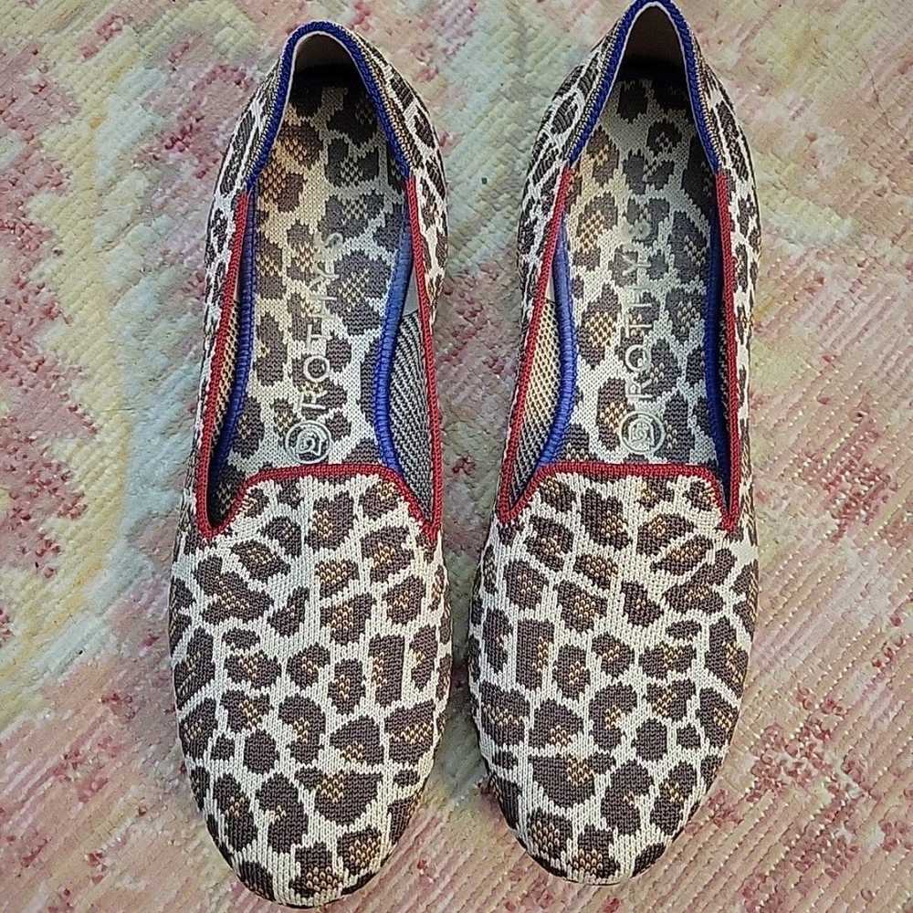 rothys loafer animal spot print size 9 - image 2