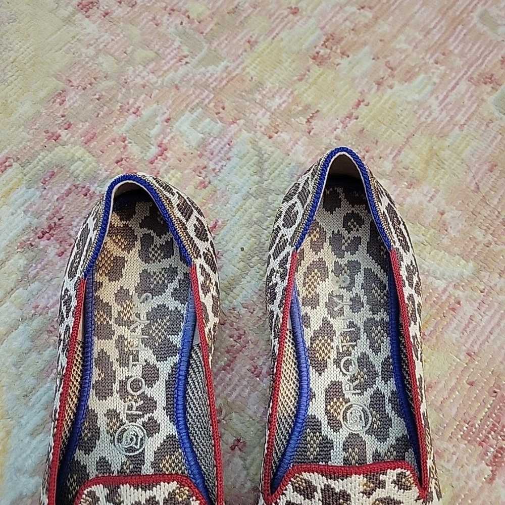 rothys loafer animal spot print size 9 - image 5