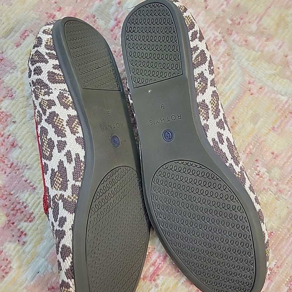 rothys loafer animal spot print size 9 - image 6