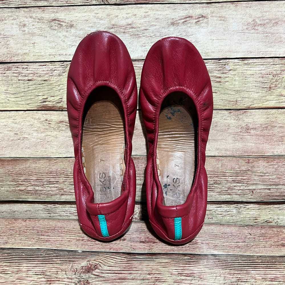 Tieks Cardinal Red Flats - image 6