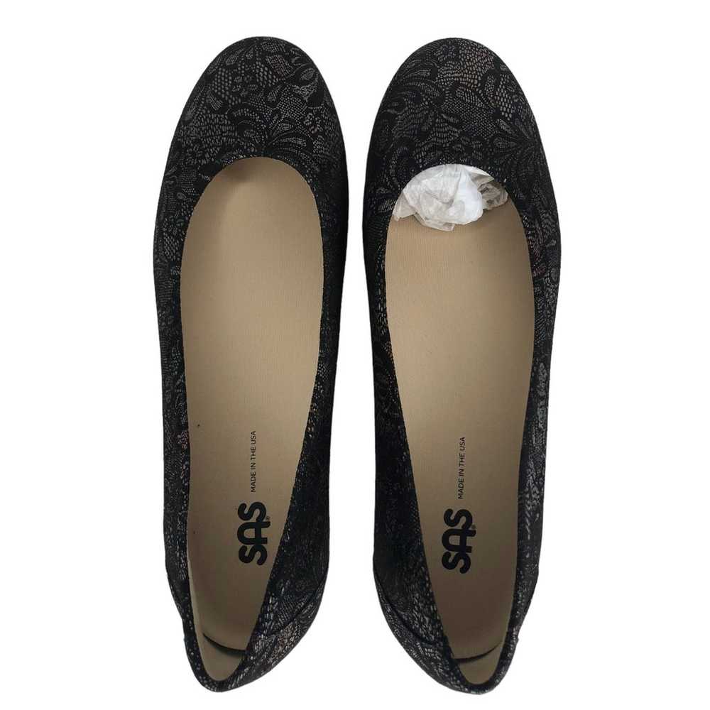 NEW SAS Scenic Lace Leather Ballet Flats - image 7