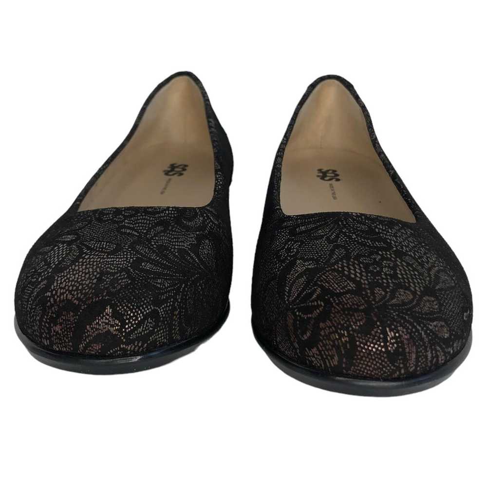 NEW SAS Scenic Lace Leather Ballet Flats - image 9