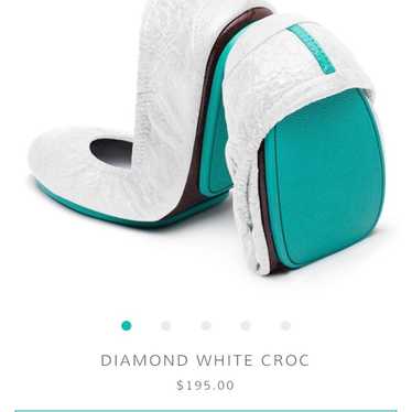 Tieks Diamond White Croc Flats - image 1