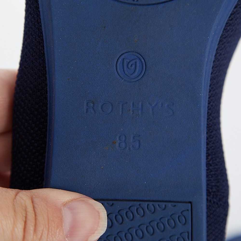 Rothy's Maritime Blue Flats Round Toe Comfort Lig… - image 9
