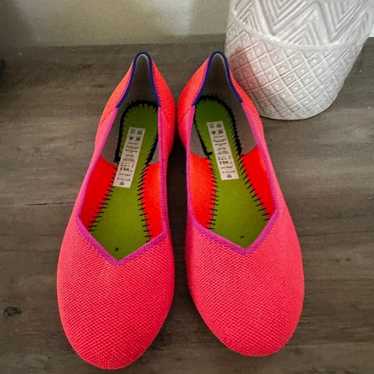 Rothys tropical pink flats