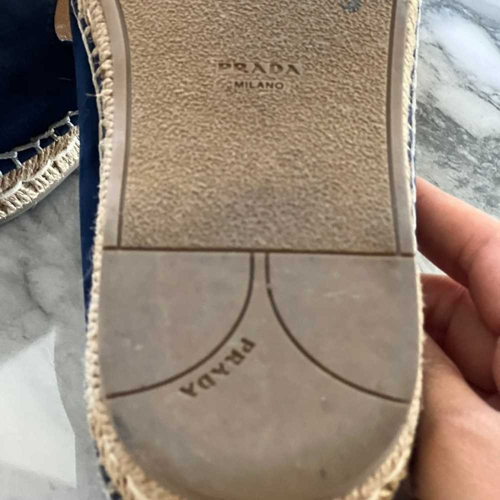 Prada Suede Espadrilles Flats - image 8