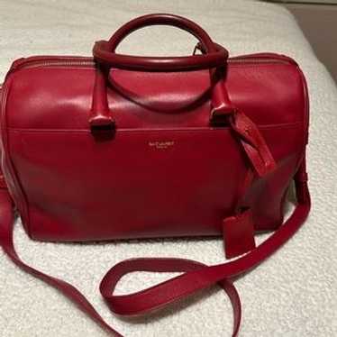 バッグ Yves Saint Laurent vintage boston bag Yves Saint Laurent YSL Logo Handbag Boston bag Black Vintage