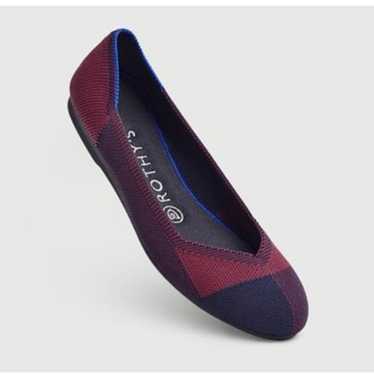 Rothy's Blackberry Captoe Flat