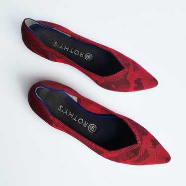Womens Red Camo Rothys