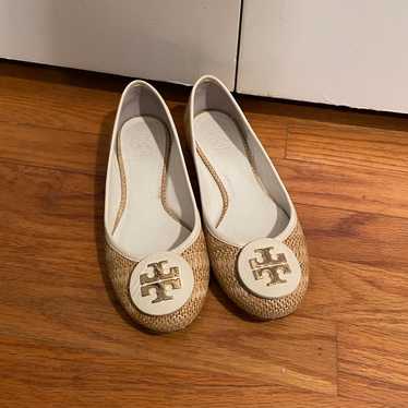 Tory Burch Woven Flats