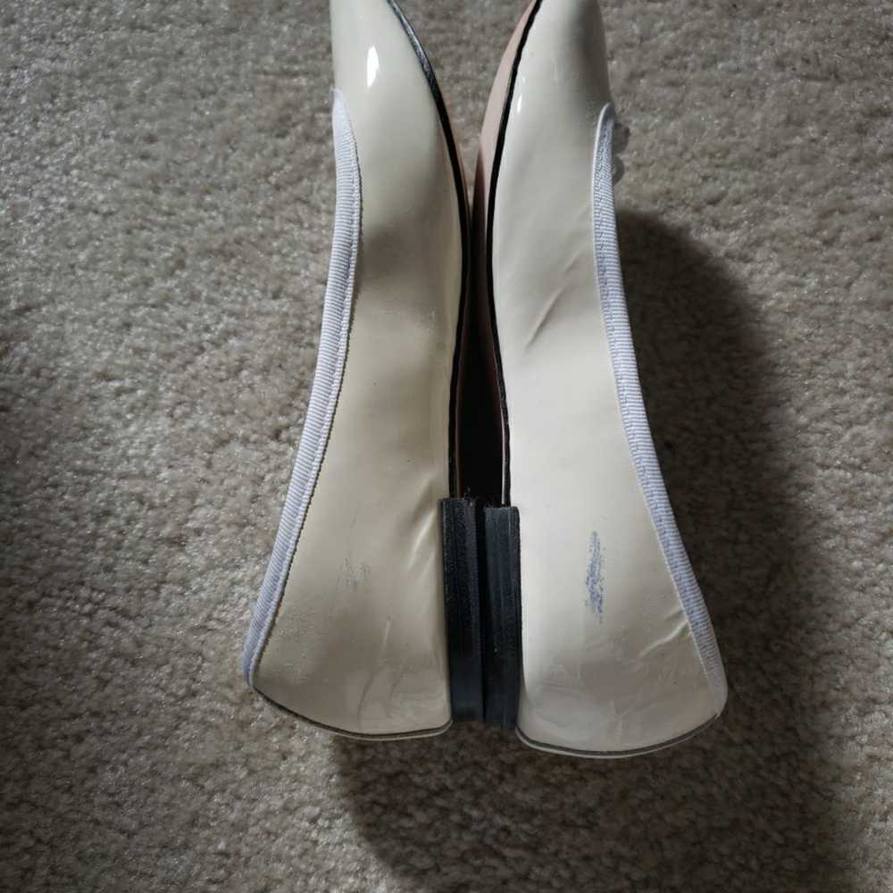 Repetto ivory ballet flats 37 6usa patent leather… - image 6