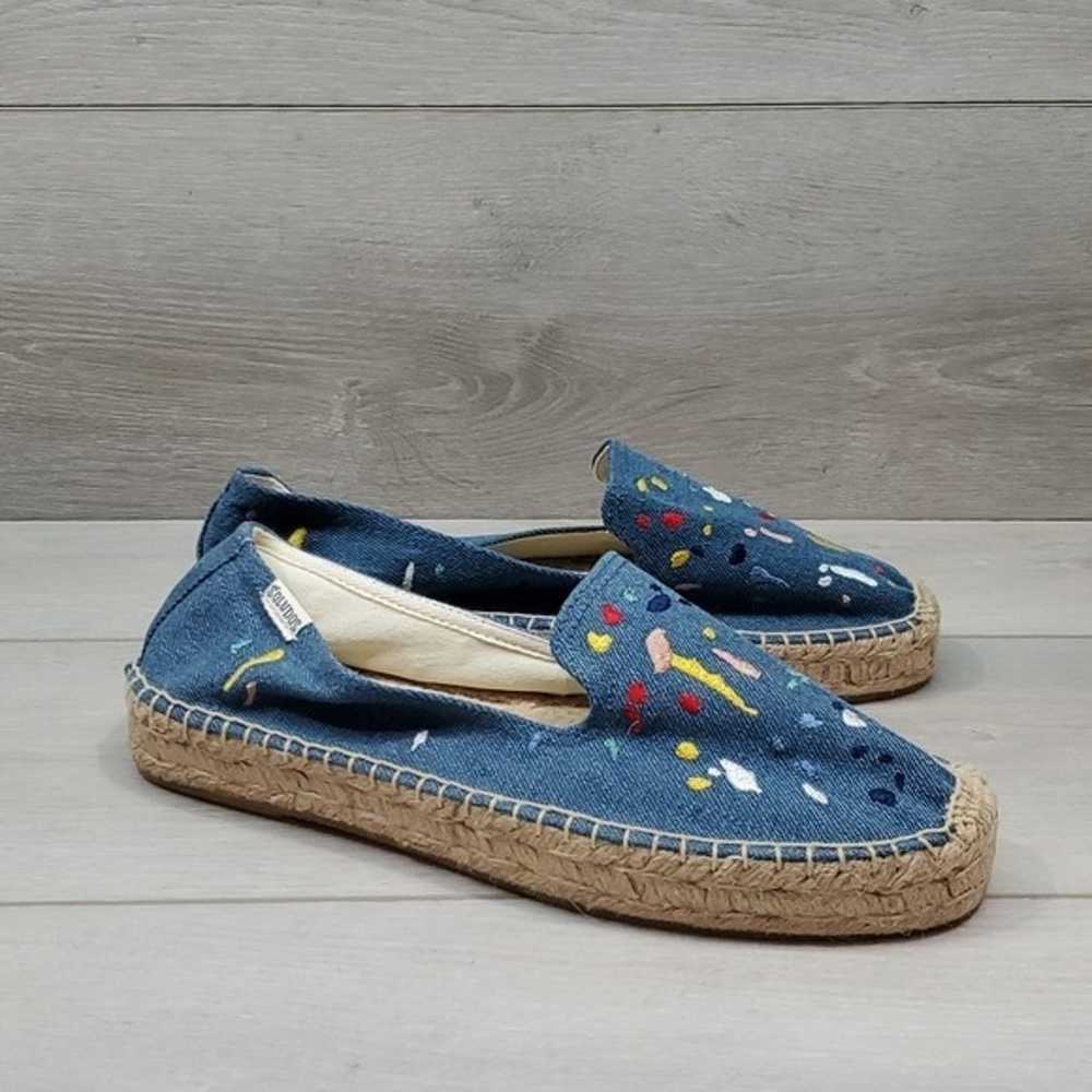 NEW Anthropologie Soludos Espadrille Platform Loa… - image 1