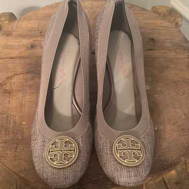 Tory Burch Caroline Reva Scrunch Heels