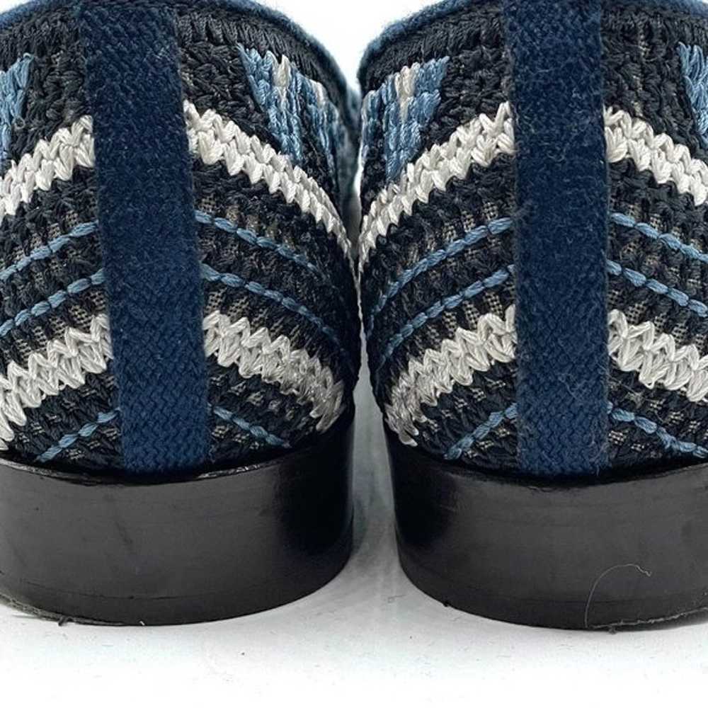 Tabitha Simmons Blakie Sol Blue-Multi Crocheted S… - image 5