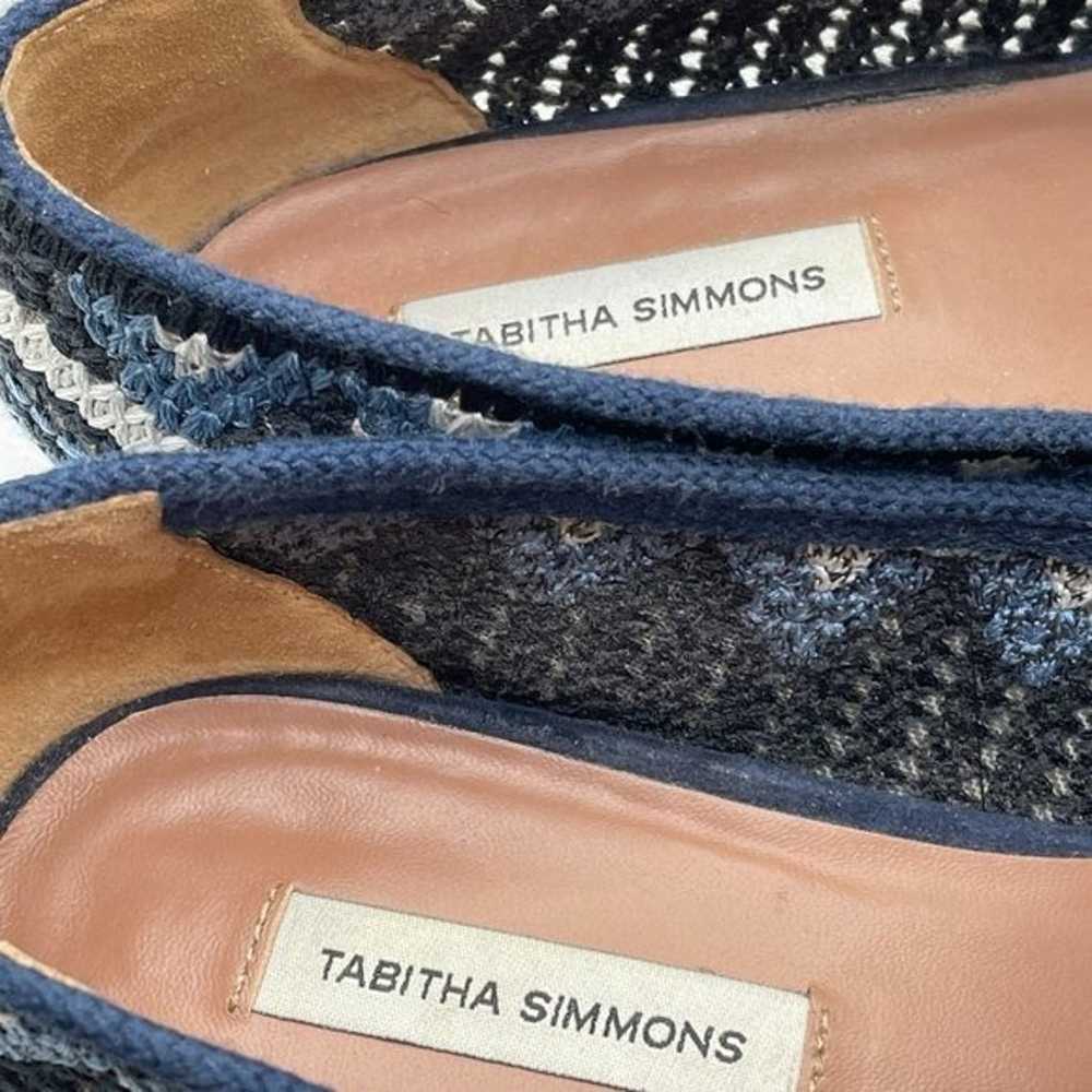Tabitha Simmons Blakie Sol Blue-Multi Crocheted S… - image 7