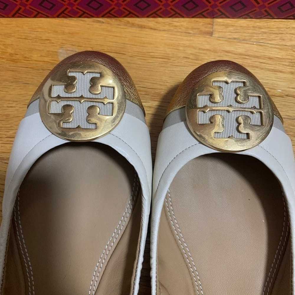 TORY BURCH Minnie Cap-toe Leather Ballet Last one - image 2