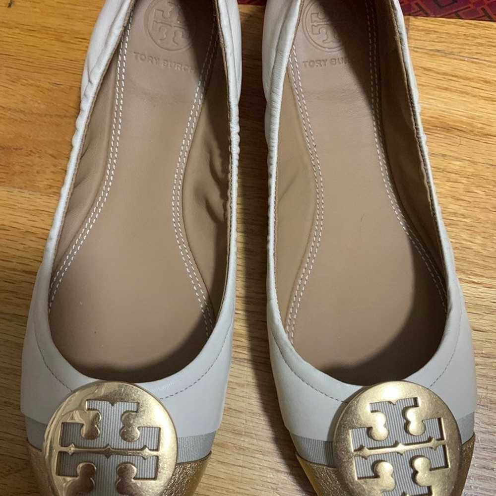 TORY BURCH Minnie Cap-toe Leather Ballet Last one - image 3