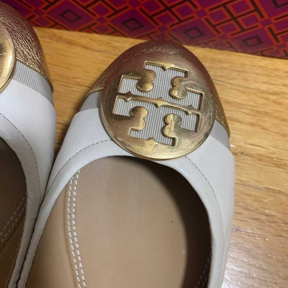 TORY BURCH Minnie Cap-toe Leather Ballet Last one - image 4