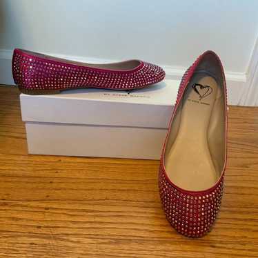 Steven Madden Pink Dreemy Flats with Multi-Color R