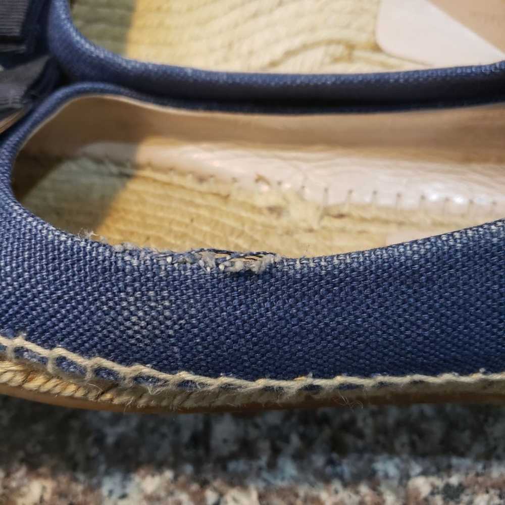 Salvatore ferragamo denim espadrilles - image 6