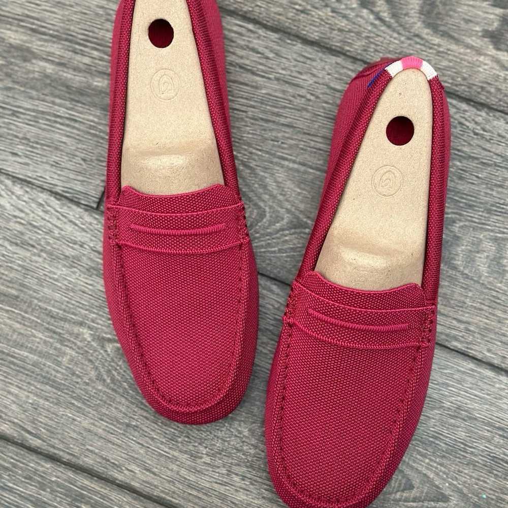 Rothy’s driving loafers Raspberry 10.5 - image 2