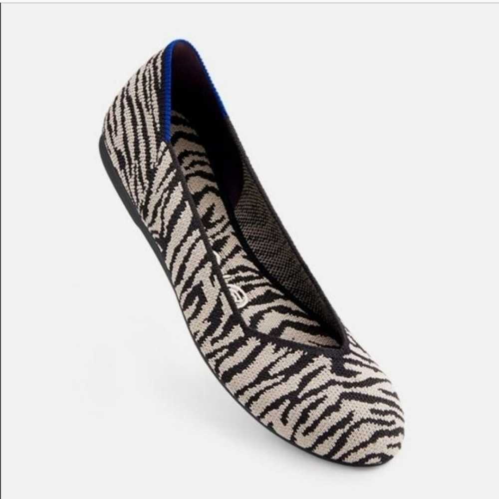 Rothy's zebra loafers - image 1