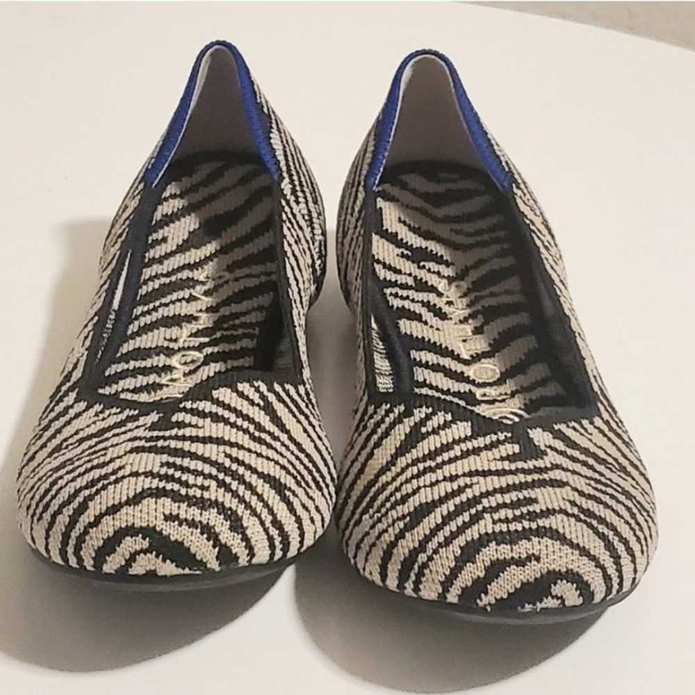 Rothy's zebra loafers - image 3