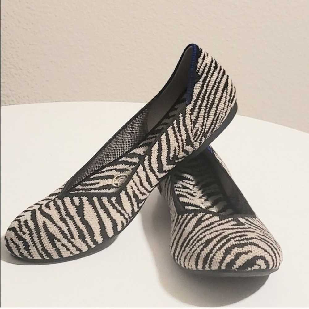 Rothy's zebra loafers - image 4