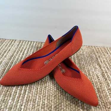 Rothy's the point persimmon flats Wo’s sz 7 - image 1