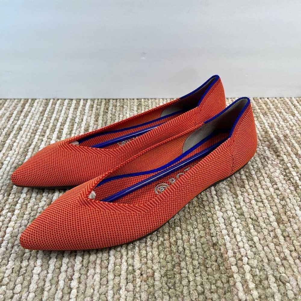 Rothy's the point persimmon flats Wo’s sz 7 - image 5