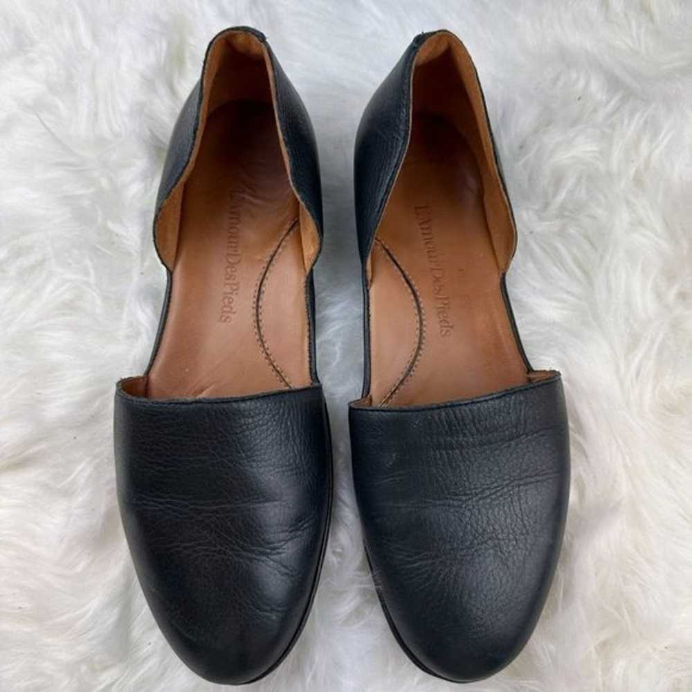 L'Amour des Pieds Yemina Flat in Black Leather - image 2
