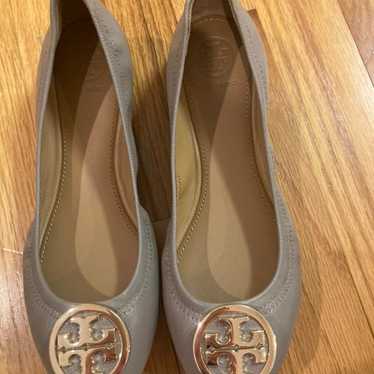 Tory Burch Leather Ballet Flats - image 1