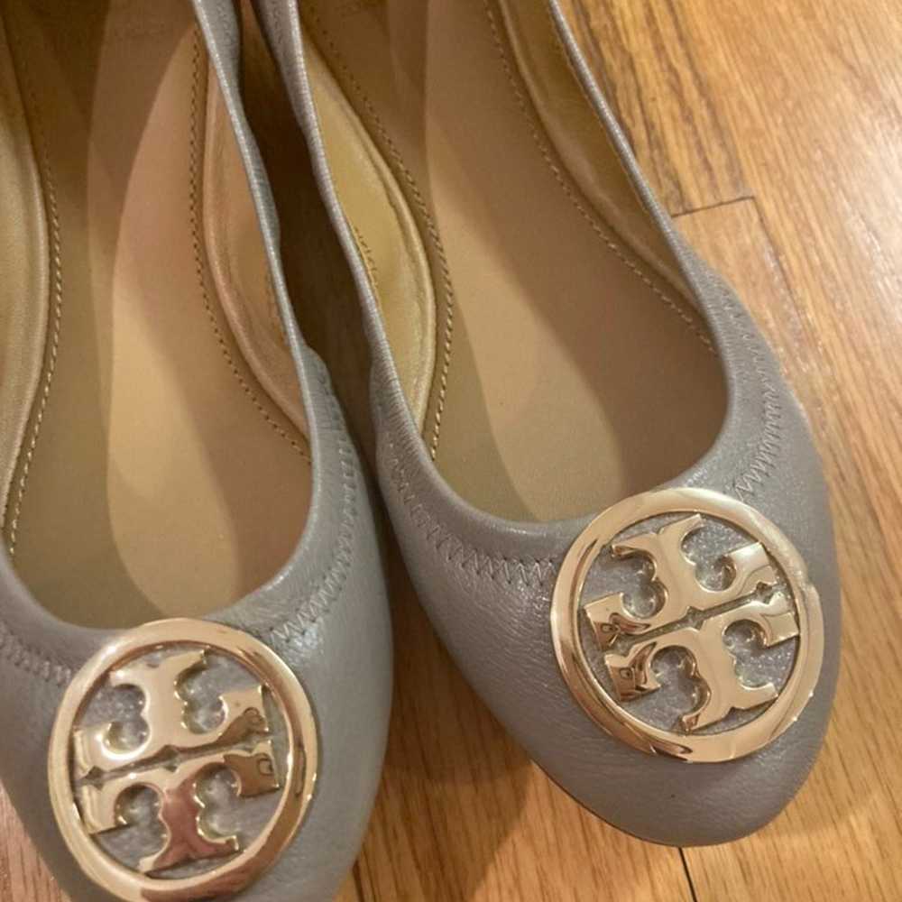 Tory Burch Leather Ballet Flats - image 3