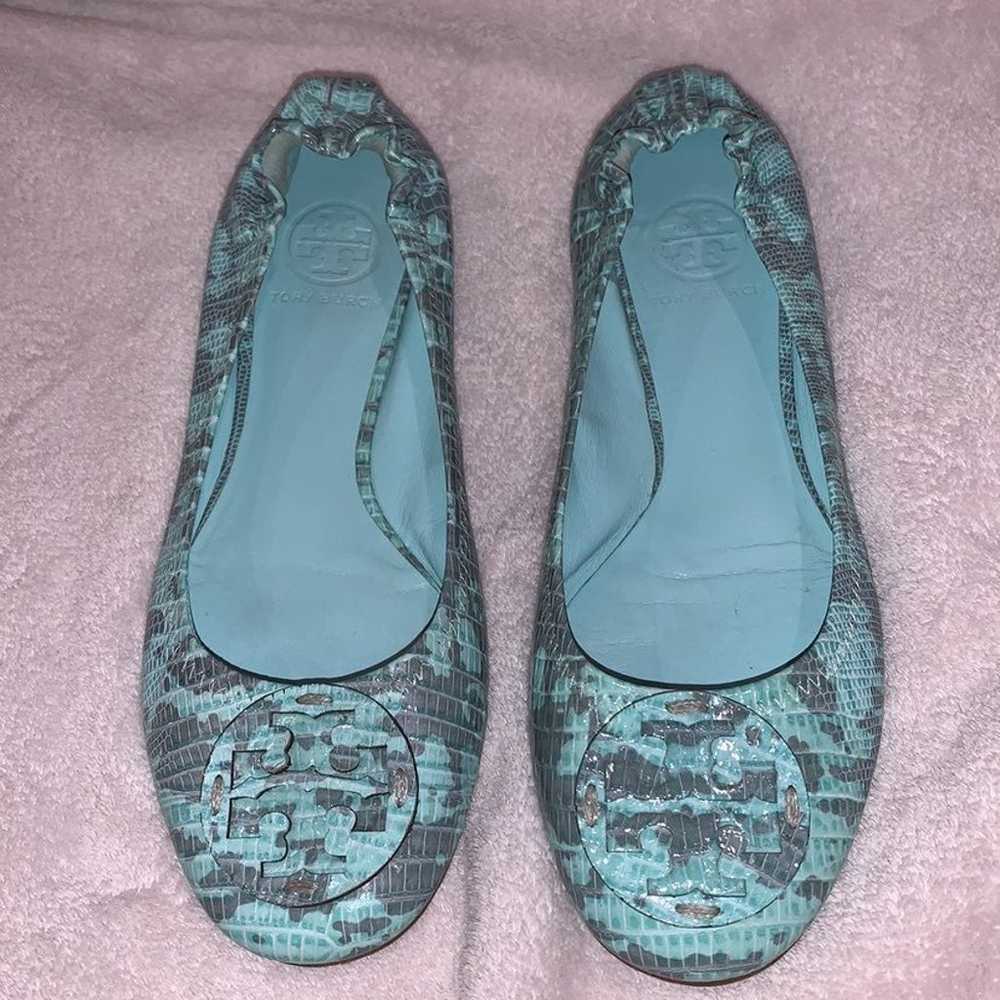 Tory Burch mint flats - image 1