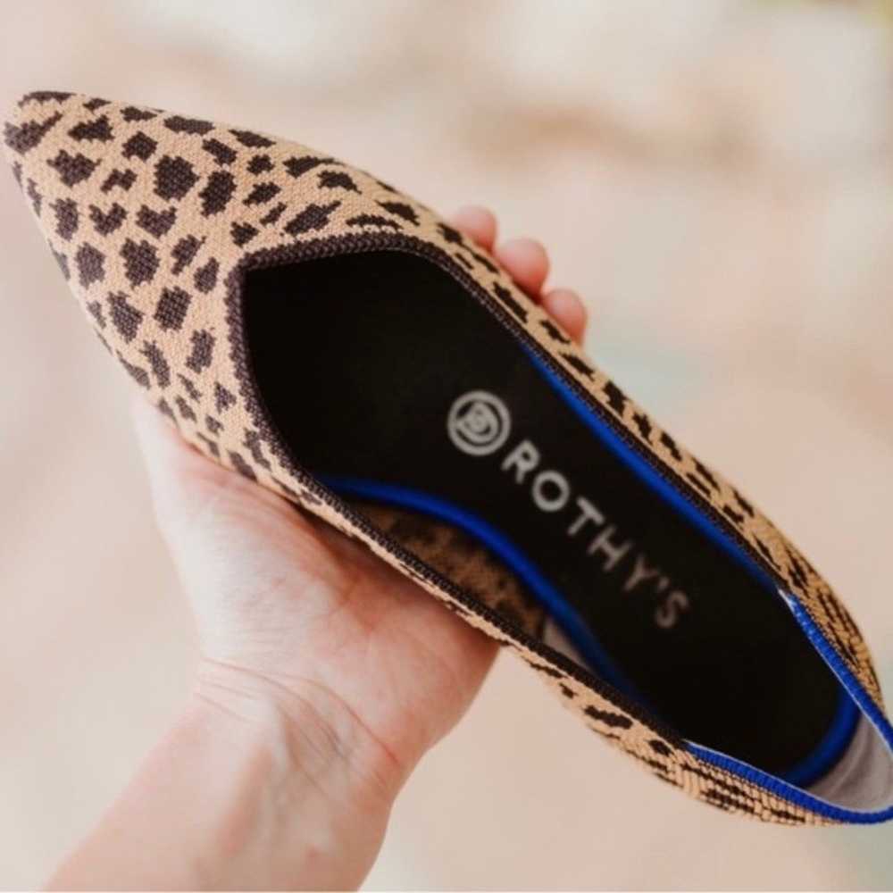 ROTHY'S Retired The Point Pointed Leopard Animal … - image 3