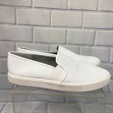 Vince Perorated Leather Slip On Comfy Trendy  Sne… - image 1