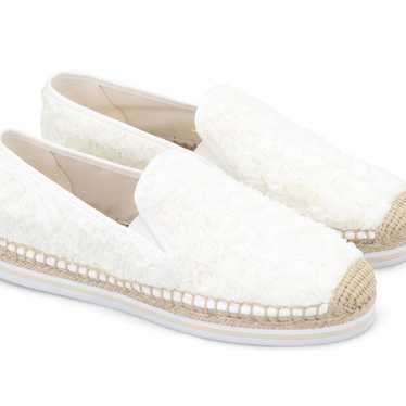 Tory Burch rosette espadrilles