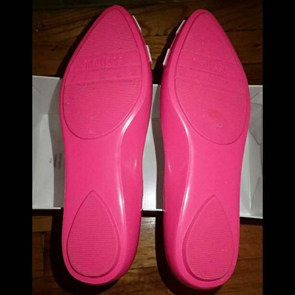 Melissa 6 Pink Zipper Shoes - image 4