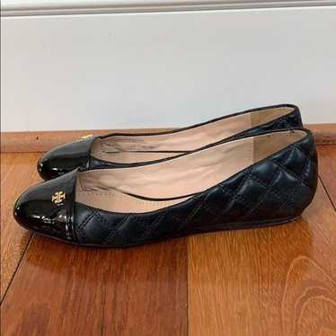 Tory Burch Quilted Leather Flats - image 1